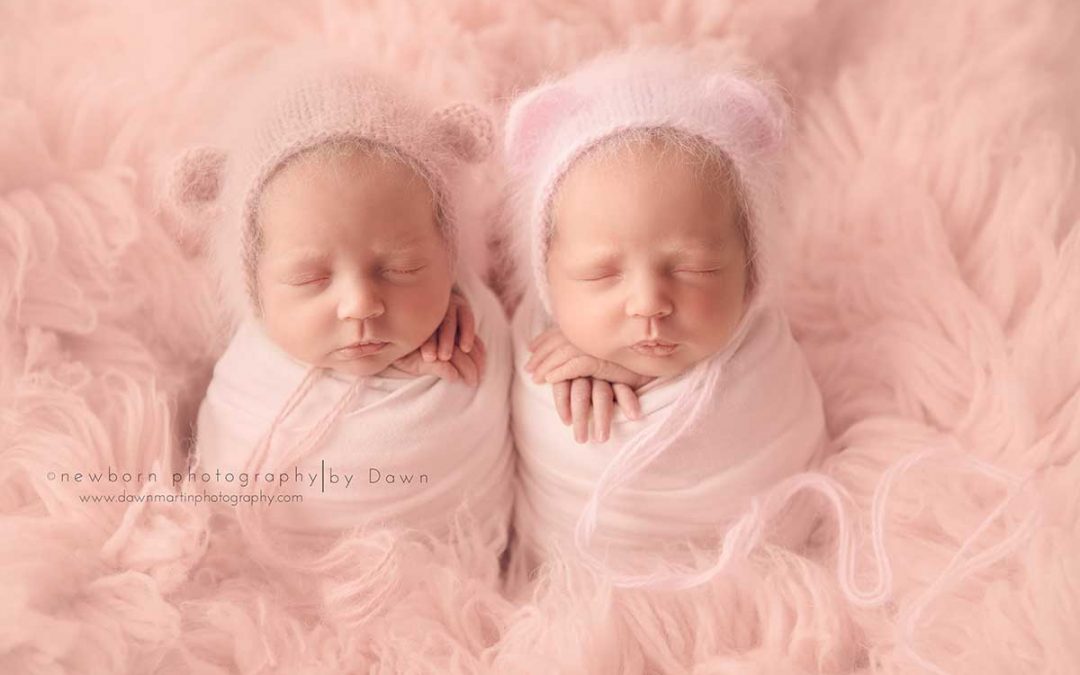 Glasgow Newborn Photographer | Identical Twin Girls